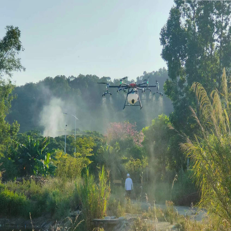 Het drukmondstuk van agrarische UAV, eennieuw model, is met een goed effect online geplaatst